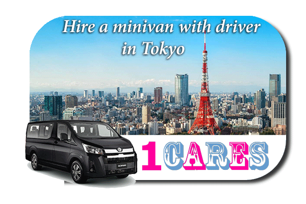Rent a minivan with driver in Tokyo