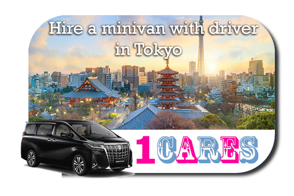 Rent a minivan with driver in Tokyo