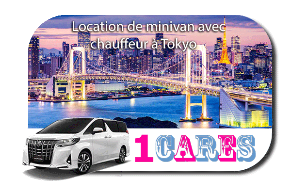 Louer un minivan avec chauffeur à Tokyo