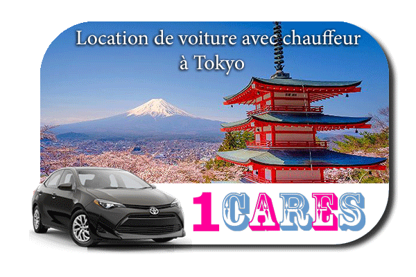 Louer une voiture avec chauffeur à Tokyo