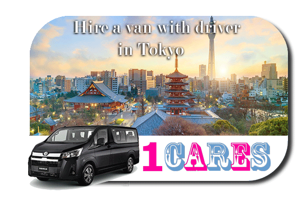 Rent a van with driver in Tokyo