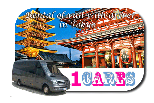 Hire a van with driver in Tokyo
