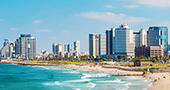 A seaside in Tel Aviv